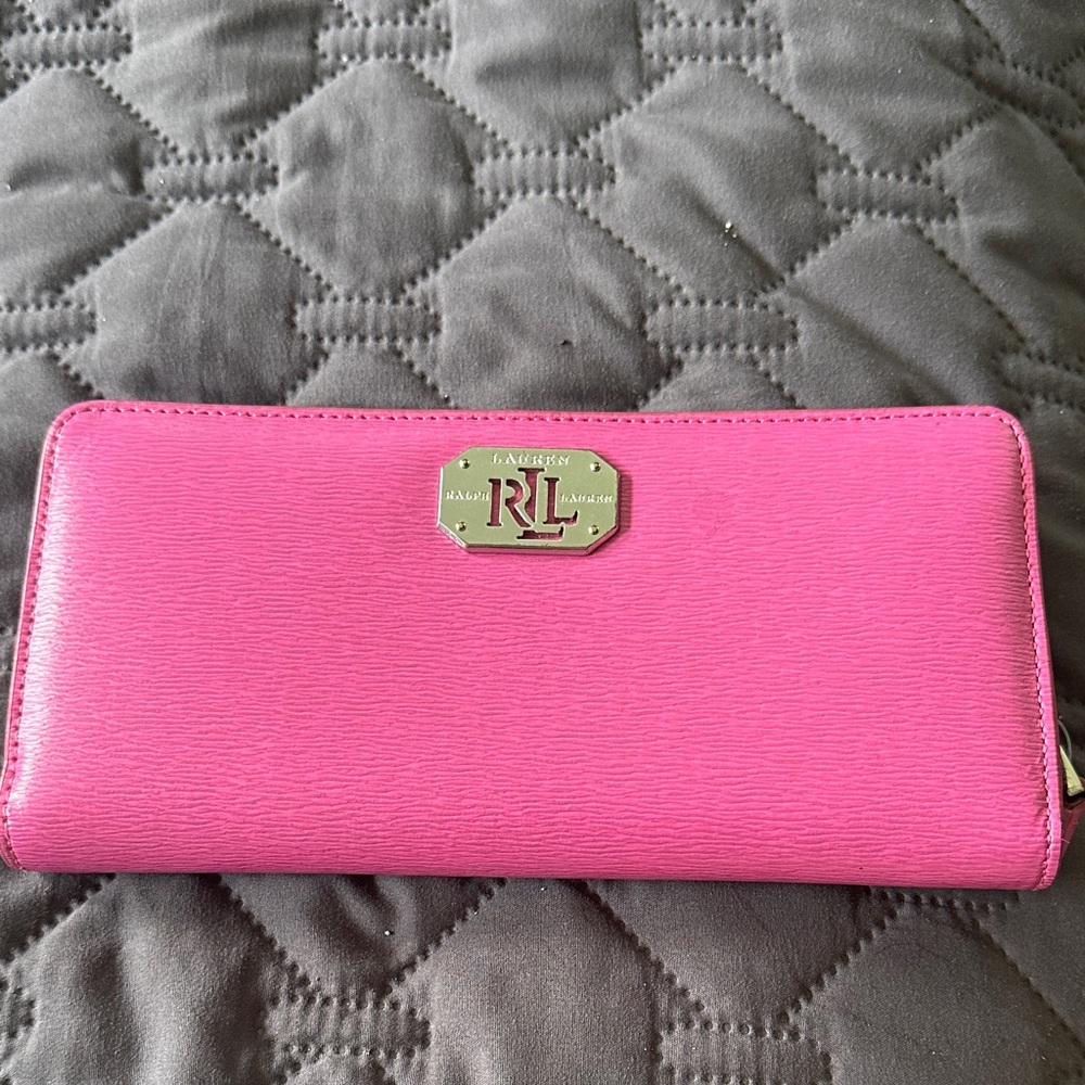 Ralph Lauren Fuchsia Wallet
